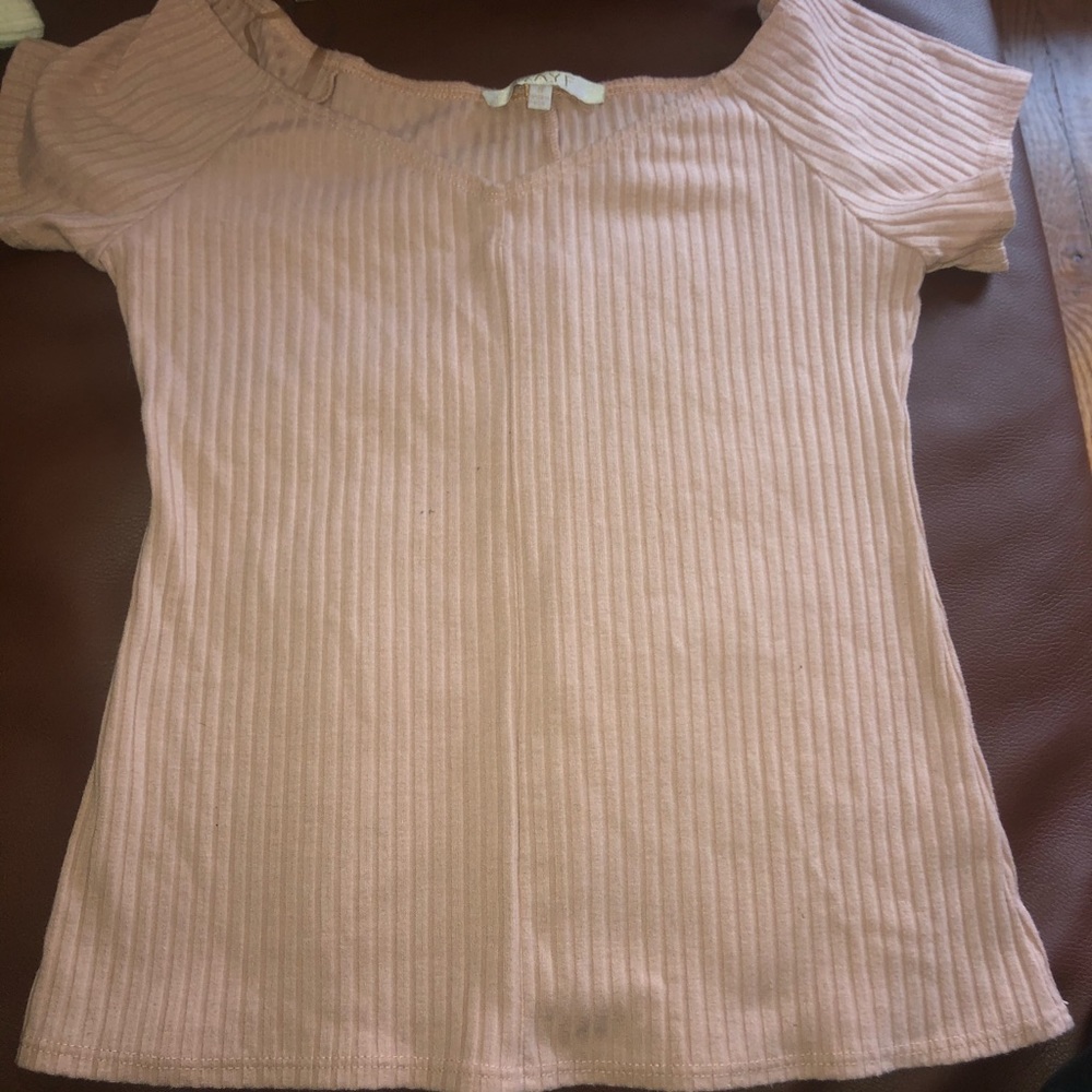Cute Nordstrom Baby Pink Cream Top